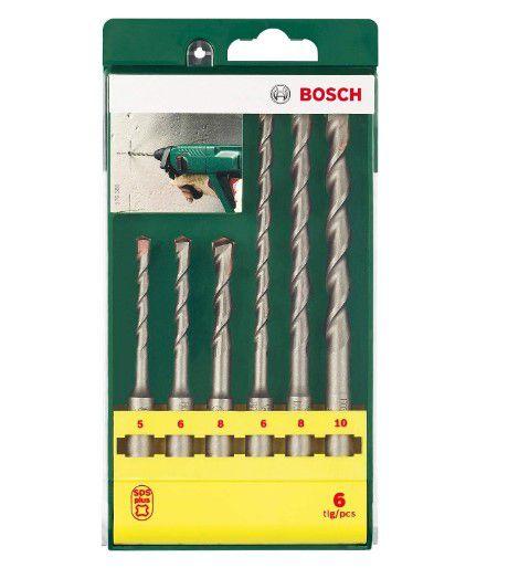 Imagem de Jogo De Brocas Sds Plus-1 Concreto 6 peças 5 a 10mm 2607019447 - BOSCH