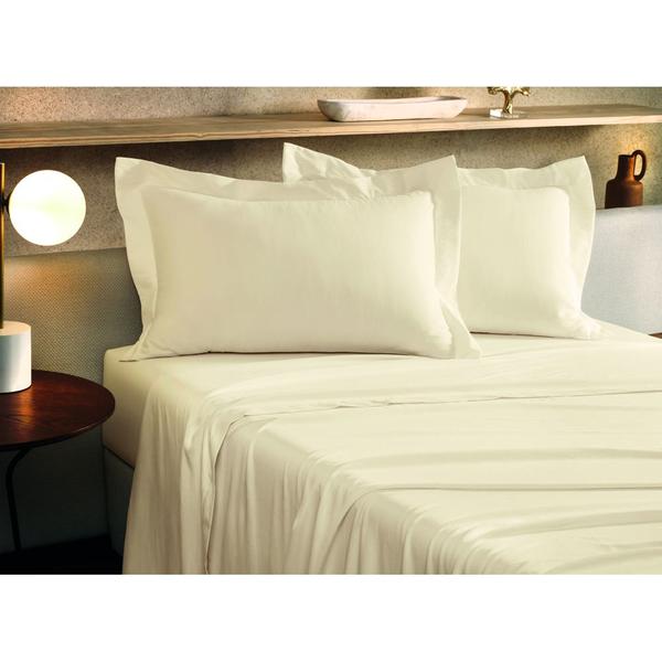 Jogo de Cama Altenburg Ceramic TA 4 Peças Queen Off White Imagem de Jogo de Cama Altenburg Ceramic TA 4 Peças Queen Off White