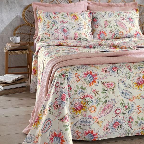 Jogo de Cama Casal Döhler Alessia 150 fios Imagem de Jogo de Cama Casal Döhler Alessia 150 fios