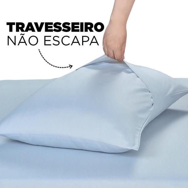 Imagem de Jogo de Cama Casal Toque de Seda Jolitex Ternille 300 Fios