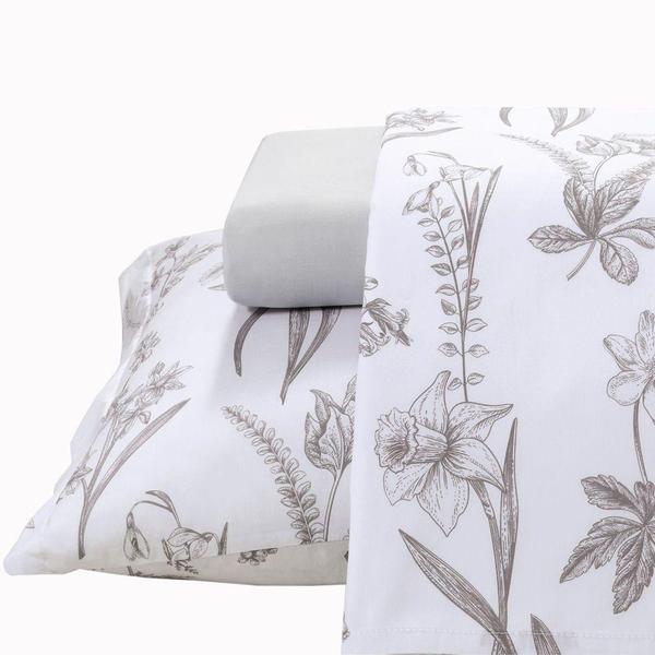 Imagem de Jogo de Cama King Döhler Âmbar Flora D 150 fios