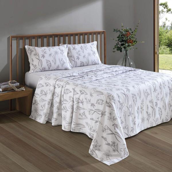 Imagem de Jogo de Cama King Döhler Âmbar Flora D 150 fios