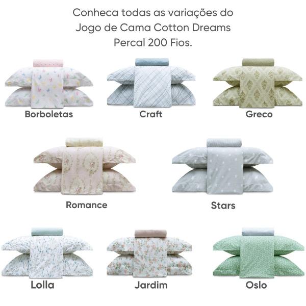 Imagem de Jogo de Cama Percal 200 Fios Cotton Dreams Queen - Appel