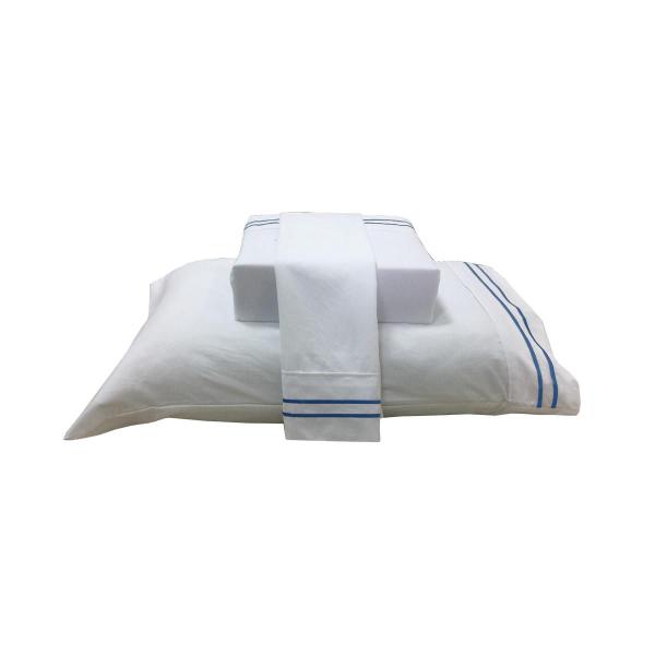 Imagem de Jogo De Cama Queen Percal Soft 300 Basic Poliéster Niazitex