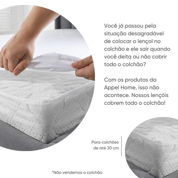 Imagem de Jogo de Cama Solteiro 150 Fios Essencial Appel Home