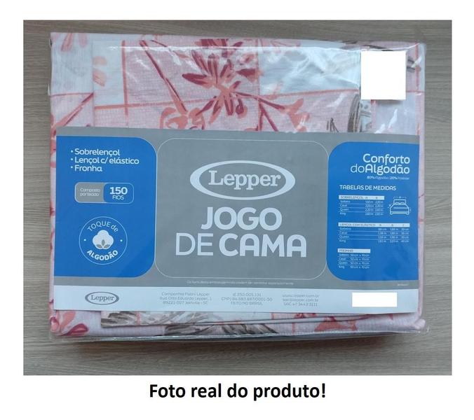 Imagem de Jogo de Cama Solteiro 1,50m X 2,20m Com 3 Peças