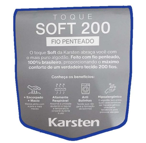 Imagem de Jogo De Cama Solteiro 3pçs Infantil 200 Fios - Karsten