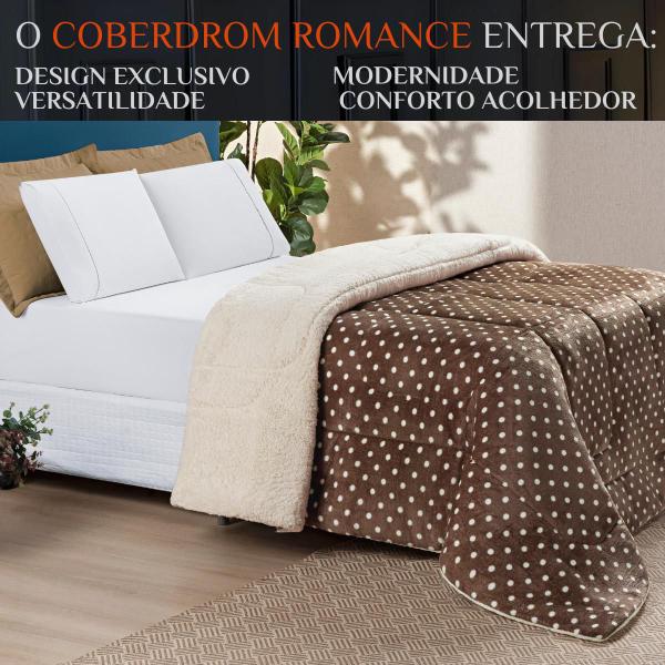 Imagem de Jogo De Cama Solteiro Masculino Coberdrom Romance Super Fofinha E Grossa