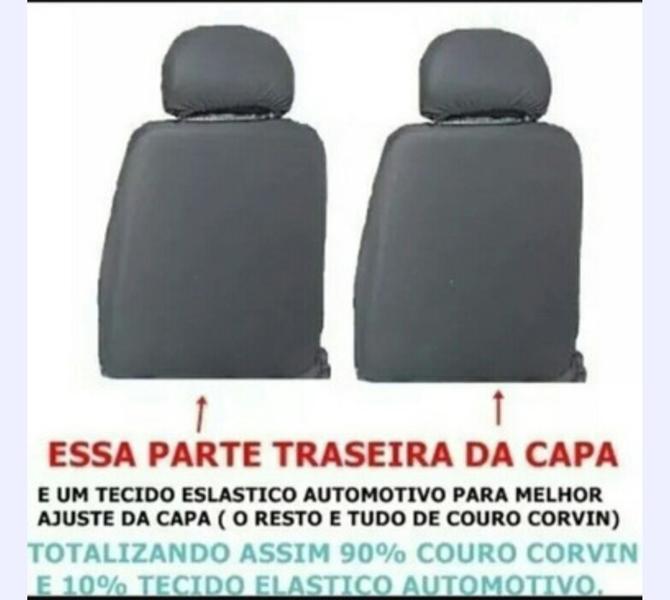 Imagem de jogo de capa automotivo em couro  para Ford Ka 2019