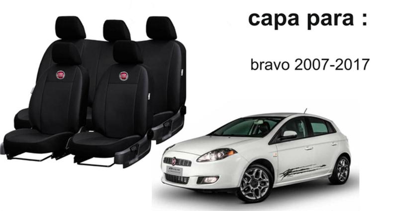 Jogo de Capa de Couro Bravo 07-17 + Capa de Cobrir + Limpador de Parabrisa - Iron Tech Imagem de Jogo de Capa de Couro Bravo 07-17 + Capa de Cobrir + Limpador de Parabrisa