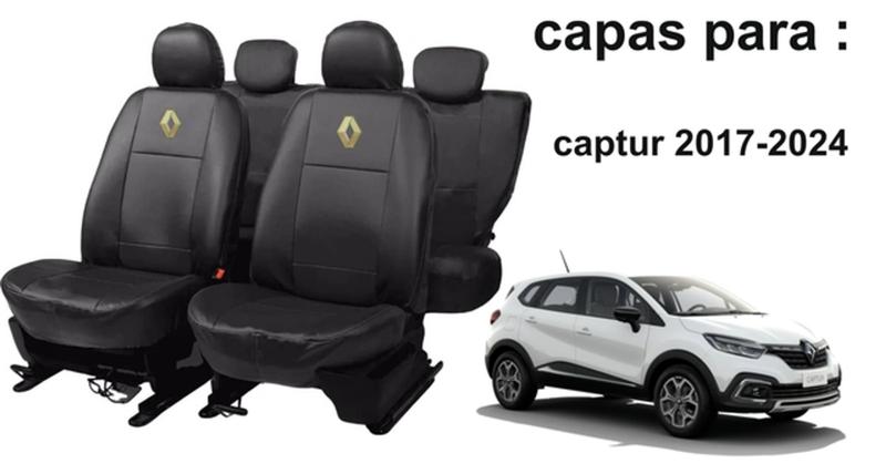 Imagem de Jogo de Capas de Couro para Renault Captur 2022