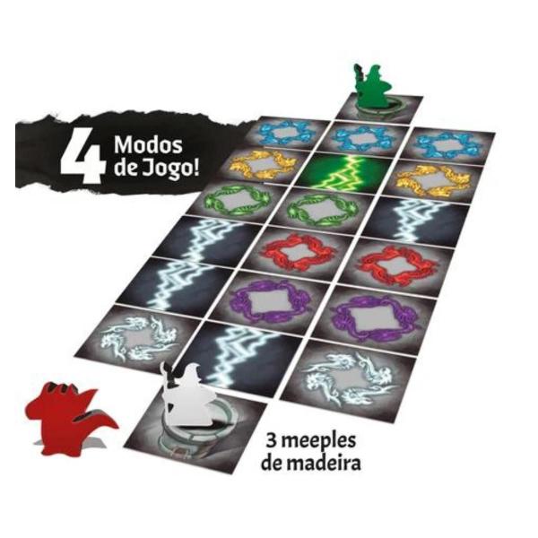 Imagem de Jogo De Cartas Alakazam Batalha Dos Magos 4 Modos De Batalha Cooper Fun