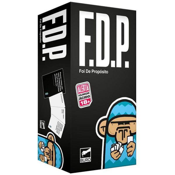 Imagem de Jogo de cartas baralho humor negro adulto f.d.p. fdp foi de propósito buró