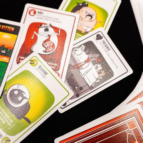 Imagem de Jogo De Cartas Board Games Exploding Kittens: Proibidão