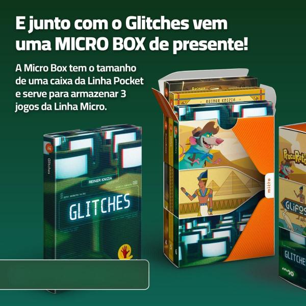 Imagem de Jogo De Cartas Card Games Hacker Glitches + Micro Box