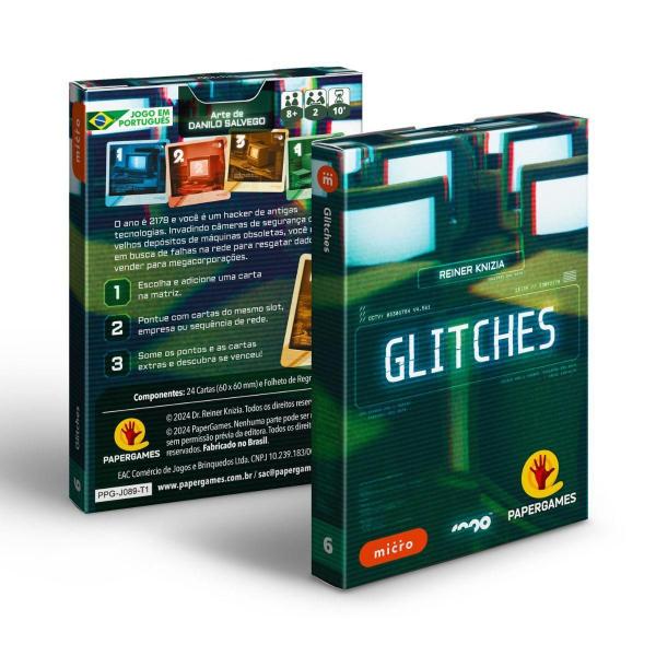 Imagem de Jogo De Cartas Card Games Hacker Glitches + Micro Box