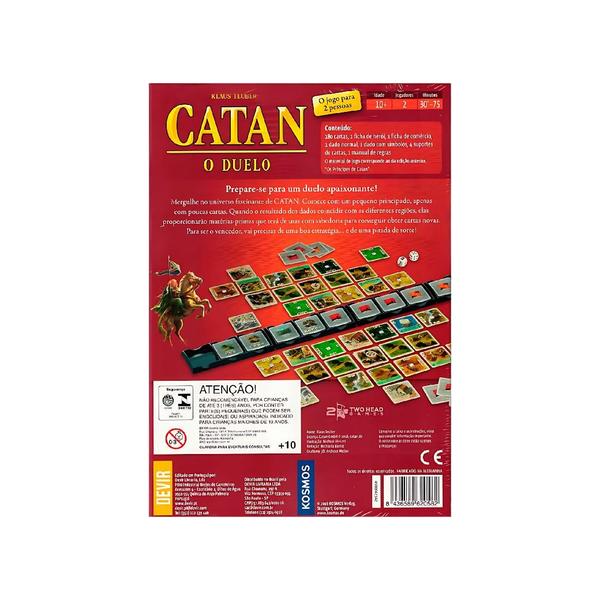 Jogo de cartas catan - o duelo 45089 - Devir Livraria Imagem de Jogo de cartas catan - o duelo 45089