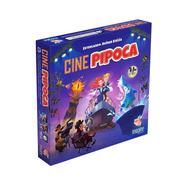 Imagem de Jogo de Cartas Cine Pipoca - Imagine Jogos