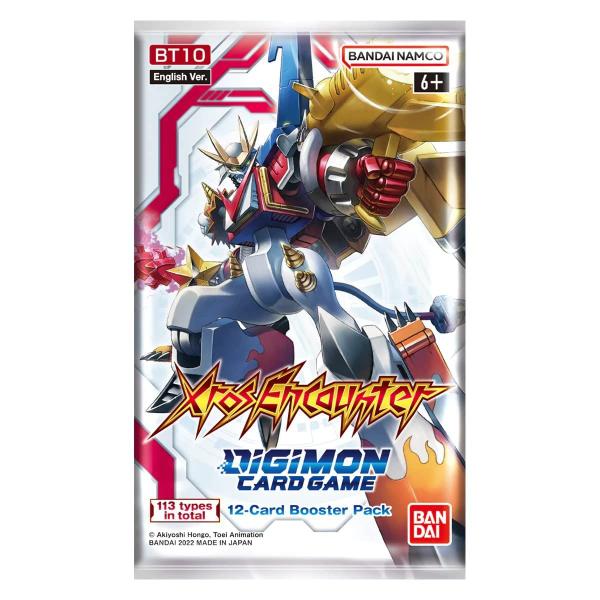 Imagem de Jogo de cartas colecionáveis Digimon XROS Encounter Booster BT10