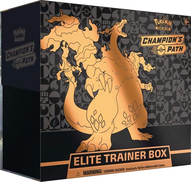 Imagem de Jogo de cartas colecionáveis Pokémon Champion's Path Elite Trainer Box