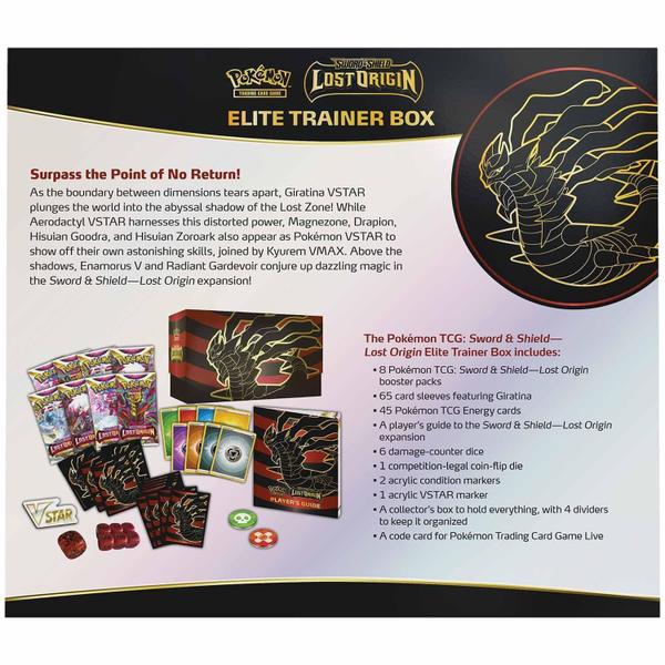 Imagem de Jogo de cartas colecionáveis Pokémon Lost Origin Elite Trainer Box