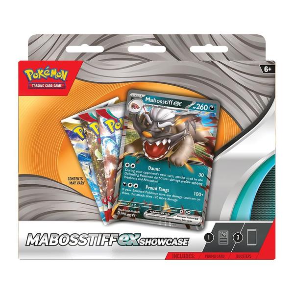 Imagem de Jogo de cartas colecionáveis Pokémon Mabosstiff EX Showcase Box