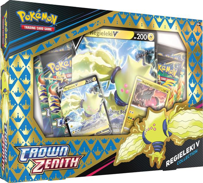 Imagem de Jogo de cartas colecionáveis Pokemon Regieleki V Crown Zenith