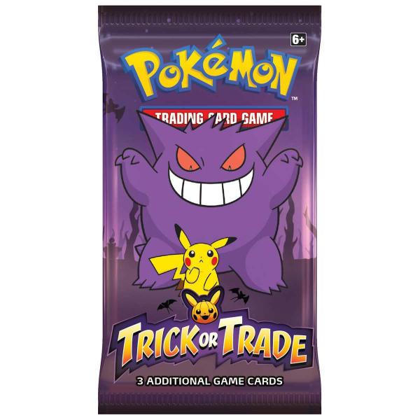 Imagem de Jogo de cartas colecionáveis Pokémon Trick ou Trade Booster Bundle