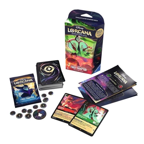Jogo de cartas colecionáveis Ravensburger Disney Lorcana TCG Imagem de Jogo de cartas colecionáveis Ravensburger Disney Lorcana TCG