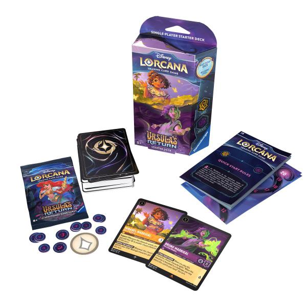 Imagem de Jogo de cartas colecionáveis Ravensburger Disney Lorcana Ursula's Return