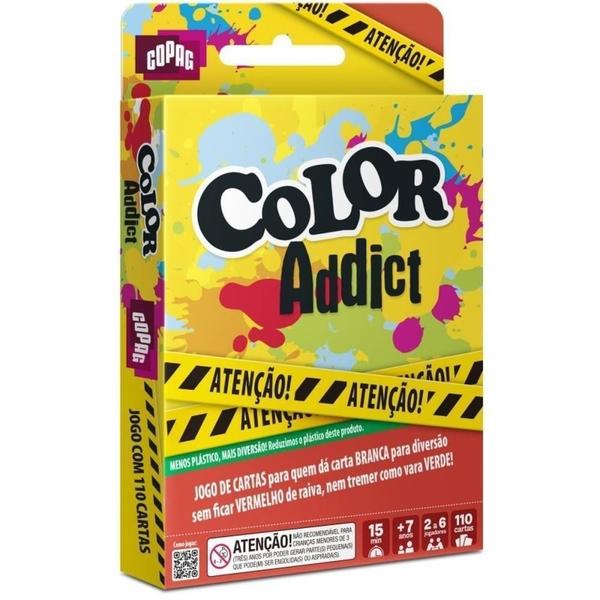 Imagem de Jogo De Cartas Color Addict Cartucho Copag Unidade