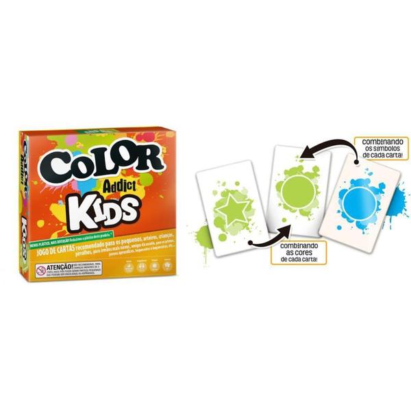 Imagem de Jogo de Cartas Color ADDICT KIDS - Copag