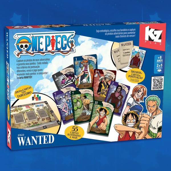 Imagem de Jogo de Cartas com Tabuleiro One Piece Wanted