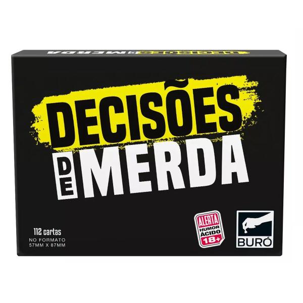 Imagem de Jogo De Cartas De Mesa Decisões De Merda Buro