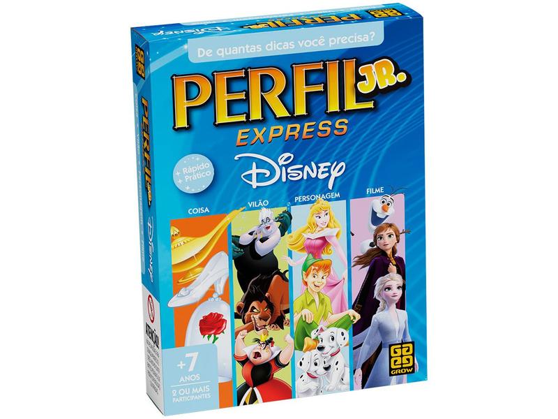 Imagem de Jogo de Cartas Disney Perfil Jr. Express Grow