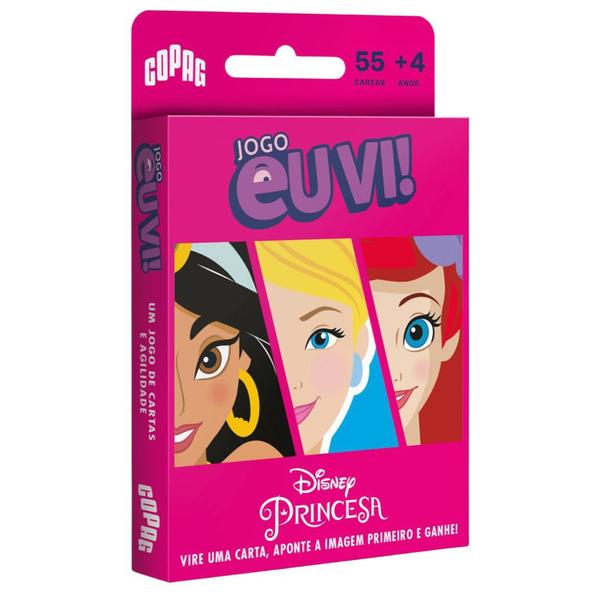 Imagem de Jogo De Cartas Eu Vi! Princesas Disney Copag