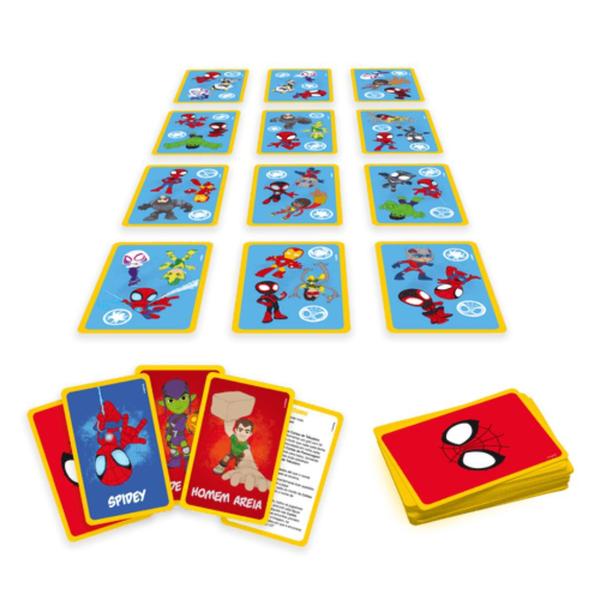 Imagem de Jogo De Cartas Eu Vi! Spidey Disney Copag