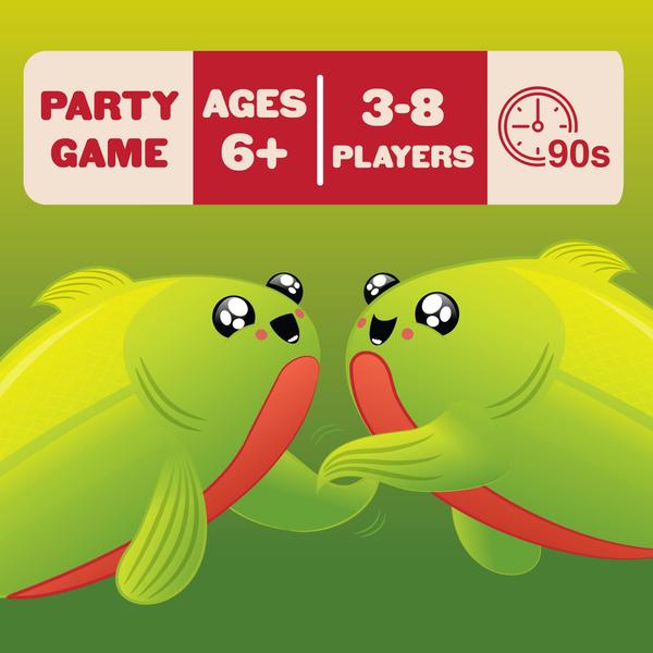 Imagem de Jogo de cartas Exploding Kittens Happy Salmon para toda a família