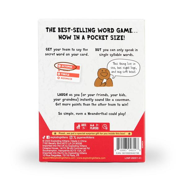 Imagem de Jogo de cartas Exploding Kittens Poetry para adultos neandertais