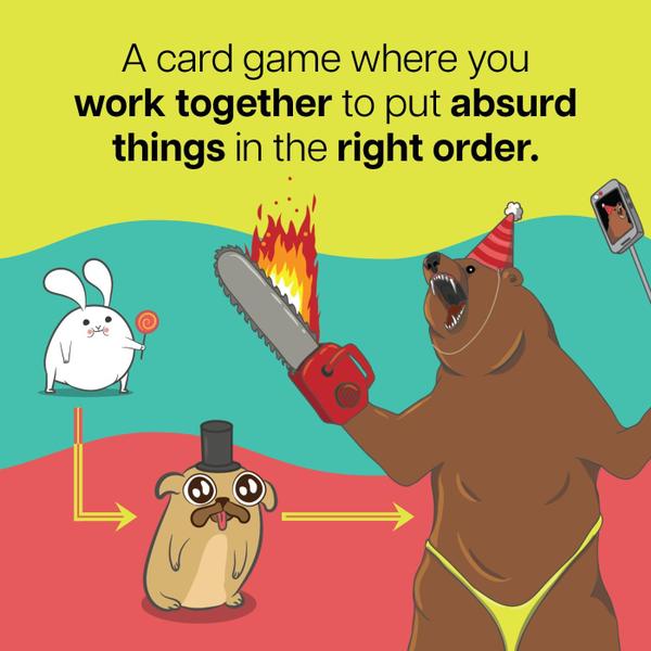 Imagem de Jogo de cartas Exploding Kittens que aumentou rapidamente de 2 a 8 jogadores