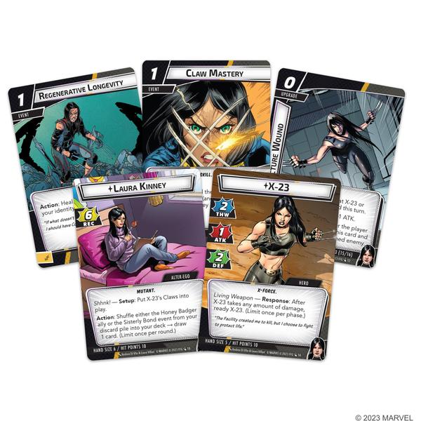 Imagem de Jogo de cartas Fantasy Flight Marvel Champions X-23 Hero Pack