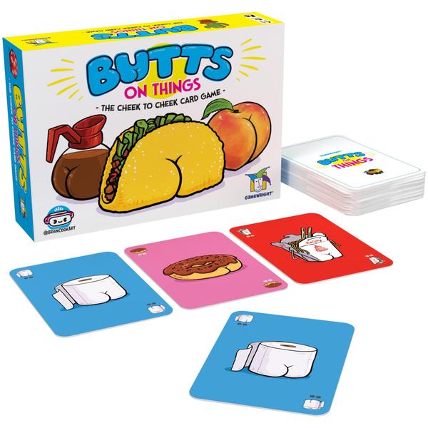 Imagem de Jogo de cartas Gamewright Butts On Things Cheek to Cheek Kids 8+