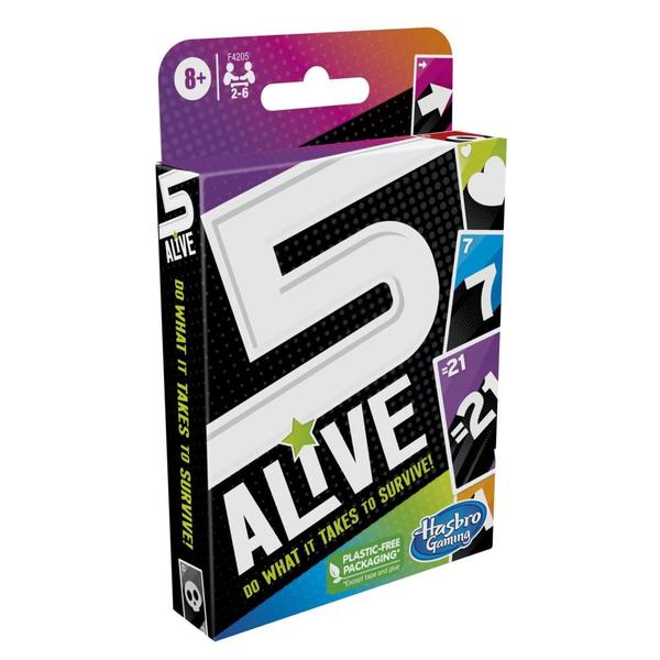 Imagem de Jogo de cartas Hasbro Gaming 5 Alive Family Kids 8+ Years