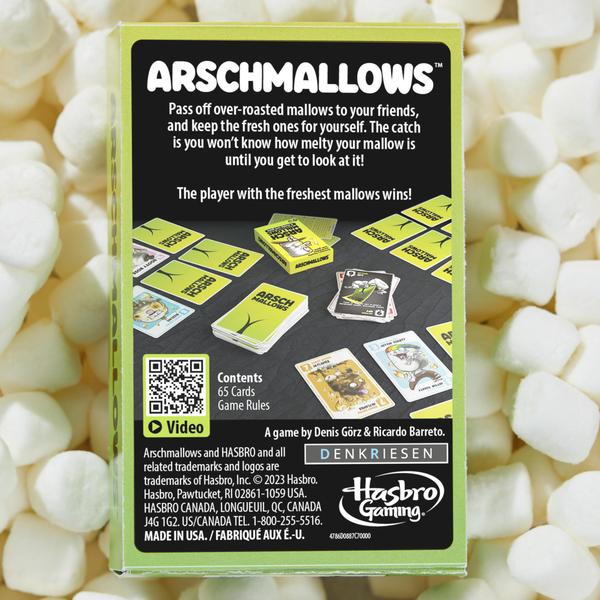 Imagem de Jogo de cartas Hasbro Gaming Arschmallows para adolescentes e adultos