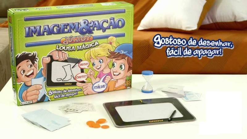 Imagem de Jogo de Cartas - Imagem e Acao Junior Lousa Magica GROW