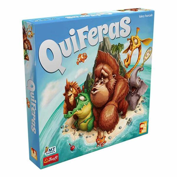 Imagem de Jogo de Cartas Infantil - QuiFeras - Galápagos