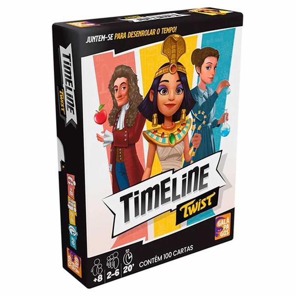 Imagem de Jogo de Cartas Infantil - Timeline Twist - Galápagos