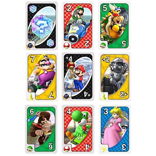 Imagem de Jogo de Cartas Mario Kart Uno - 112 Cartas, Indicado para 7+ anos