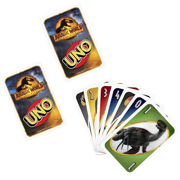 Imagem de Jogo de cartas Mattel Games Jurassic World Dominion 7+ Years