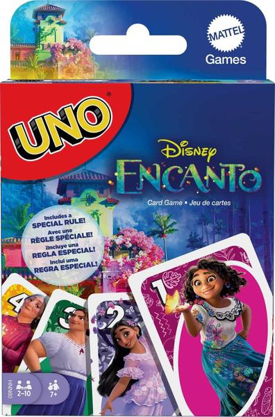 Imagem de Jogo de cartas Mattel Games UNO Disney Encanto Kids Adults Family